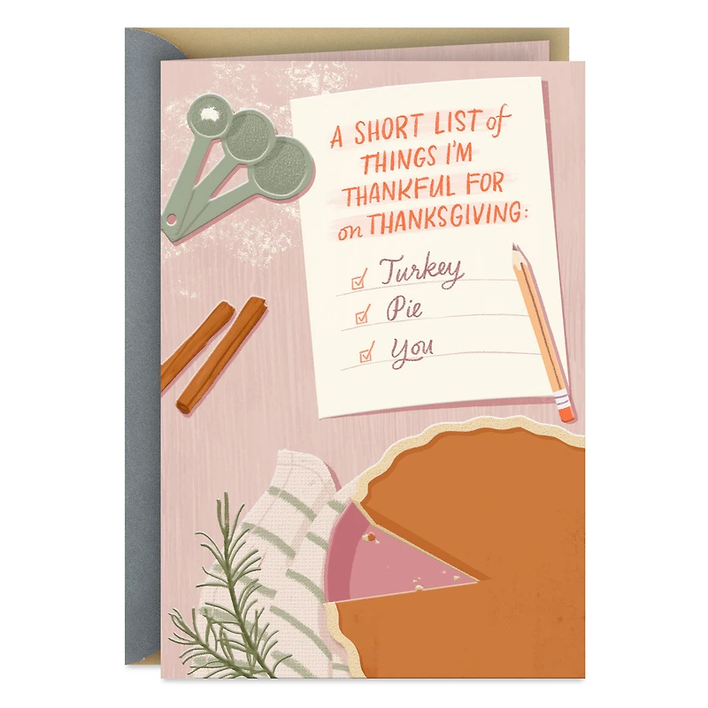 Thankful for You Thanksgiving Card for only USD 2.99 | Hallmark