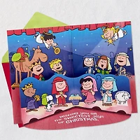 Peanuts® Blessings and Joy Nativity Scene Musical Pop-Up Christmas Card for only USD 7.99 | Hallmark