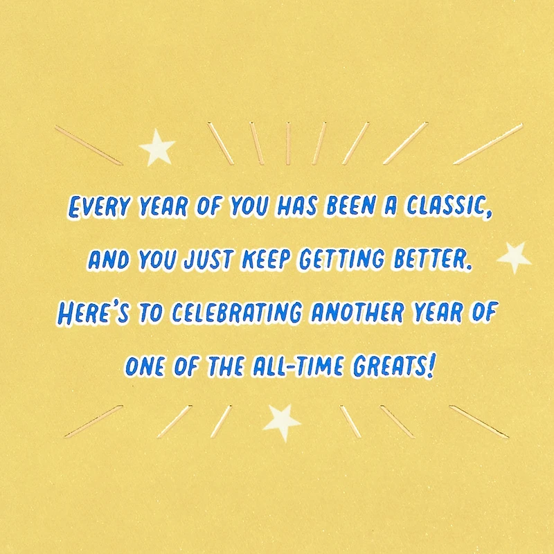 You're a Classic 70th Birthday Card for only USD 5.99 | Hallmark
