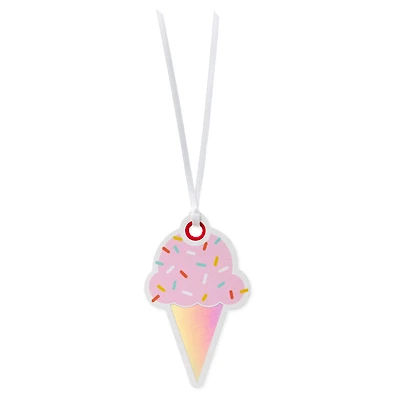 Pink Ice Cream Cone Die-Cut Gift Tag for only USD 4.49 | Hallmark