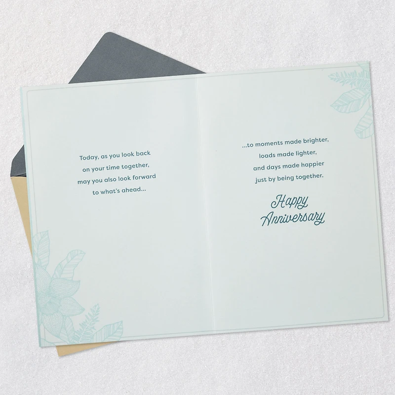 Moments Made Brighter Together Anniversary Card for Son and Partner for only USD 6.59 | Hallmark