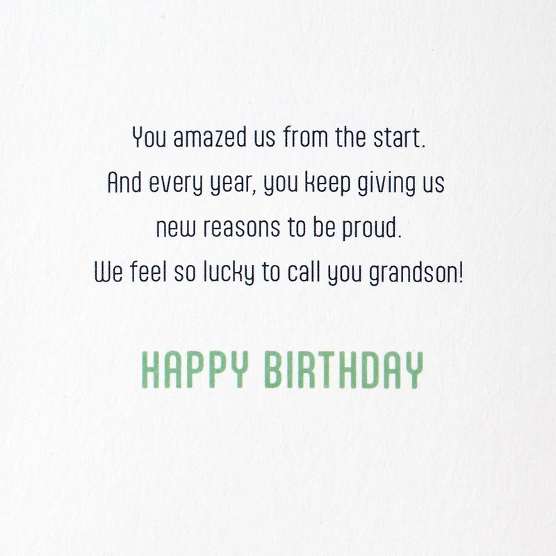 New Reasons to Be Proud 13th Birthday Card for Grandson for only USD 5.59 | Hallmark