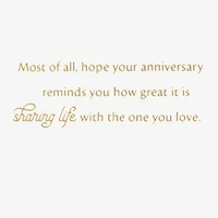 A Reminder of Great Things Anniversary Card for Couple for only USD 6.59 | Hallmark