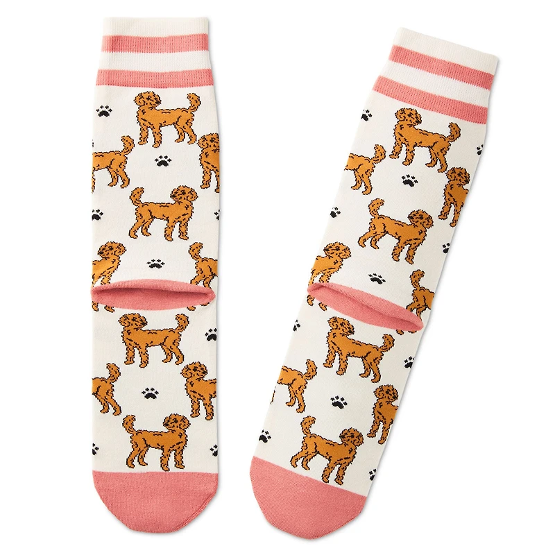 I Love My Goldendoodle Crew Socks for only USD 12.99 | Hallmark