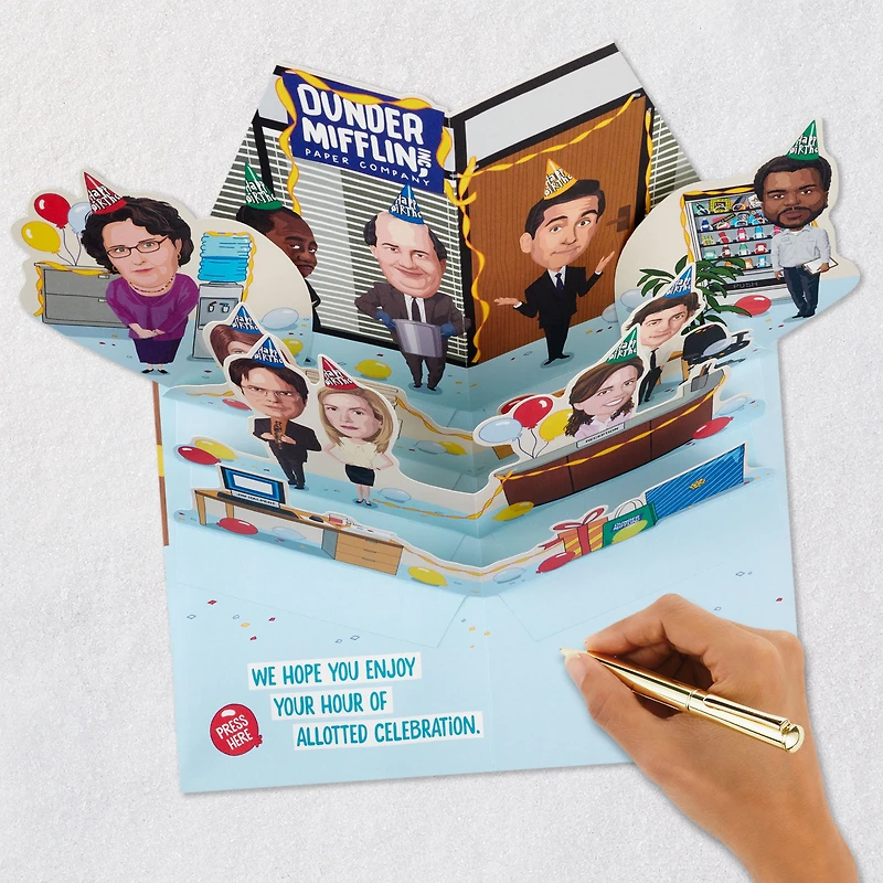 The Office The Party Planning Committee Funny Pop-Up Birthday Card With Sound for only USD 9.99 | Hallmark