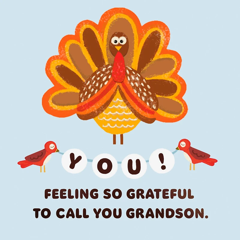 So Grateful for You Thanksgiving Card for Grandson for only USD 2.99 | Hallmark