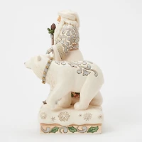 Jim Shore Woodland Santa With Polar Bear Figurine, 10.24" for only USD 110.00 | Hallmark