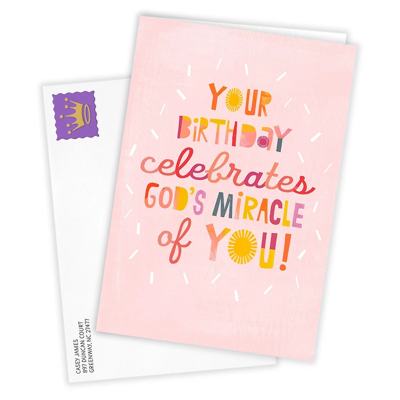 The Miracle of You Custom Birthday Card for only USD 4.99 | Hallmark