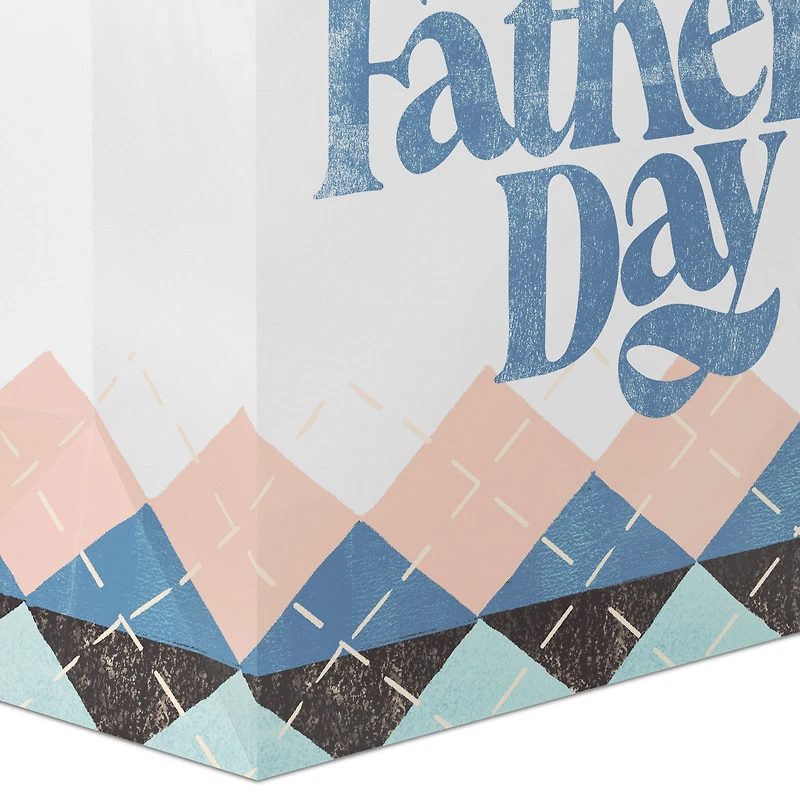 13" Happy Father's Day Argyle Large Gift Bag for only USD 4.99 | Hallmark