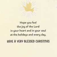 A Time for Peace, Faith and Joy Christmas Card for only USD 5.99 | Hallmark