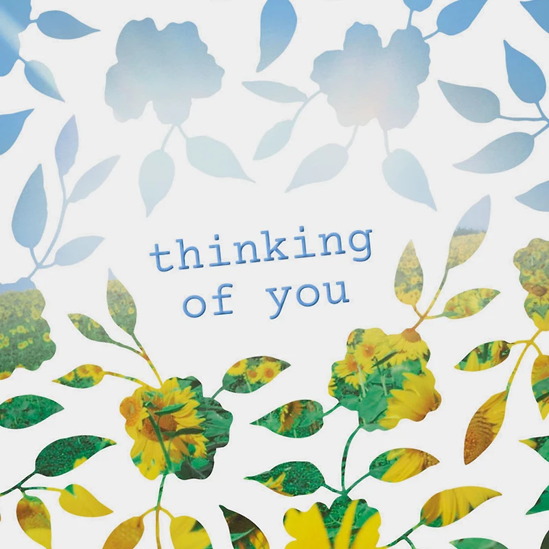 Caring Thoughts Shining Through Thinking of You Card for only USD 2.99 | Hallmark