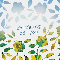 Caring Thoughts Shining Through Thinking of You Card for only USD 2.99 | Hallmark