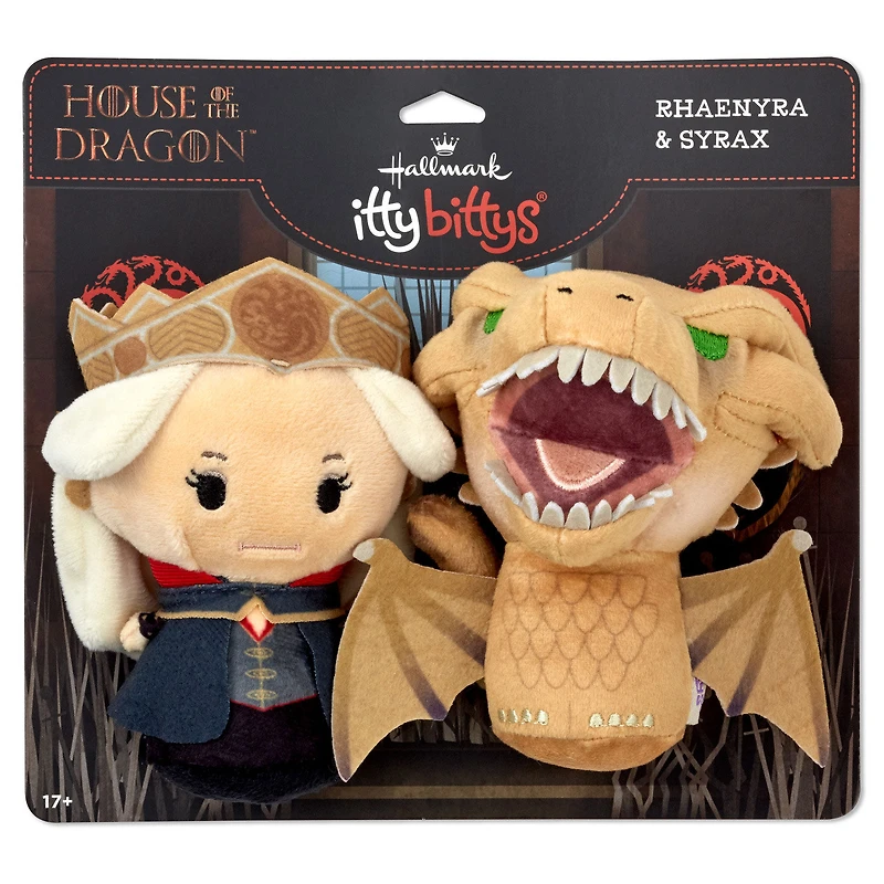itty bittys® House of the Dragon™ Rhaenyra™ and Syrax™ Plush, Set of 2 for only USD 18.99 | Hallmark