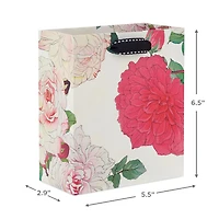 6.5" Illustrated Roses Small Gift Bag for only USD 2.49 | Hallmark