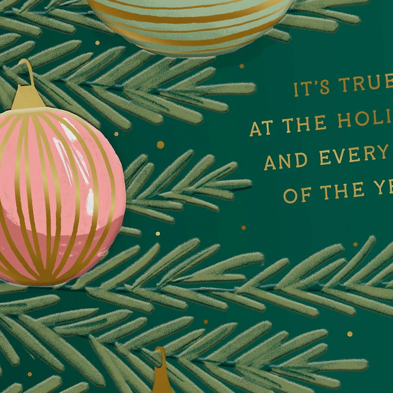 You Mean the World to Our Family Christmas Card for Uncle for only USD 3.99 | Hallmark