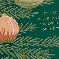 You Mean the World to Our Family Christmas Card for Uncle for only USD 3.99 | Hallmark