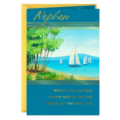 Wishing You Whatever Makes You Feel Happy Birthday Card for Nephew for only USD 2.50 | Hallmark