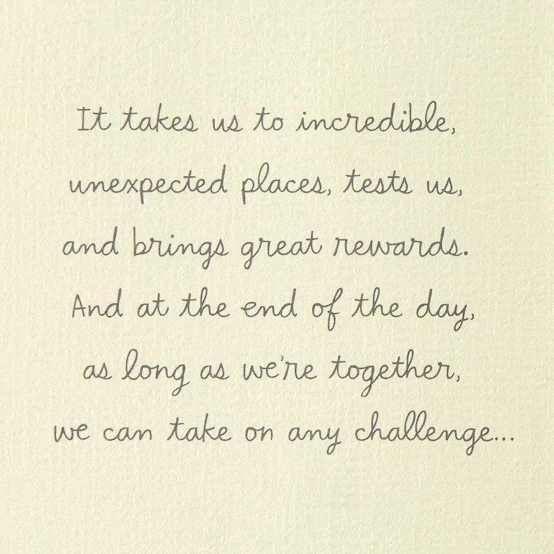 A Real-Life Adventure Romantic Valentine's Day Card for only USD 5.99 | Hallmark