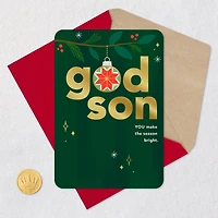 You Fill Hearts With Pride and Joy Christmas Card for Godson for only USD 2.99 | Hallmark