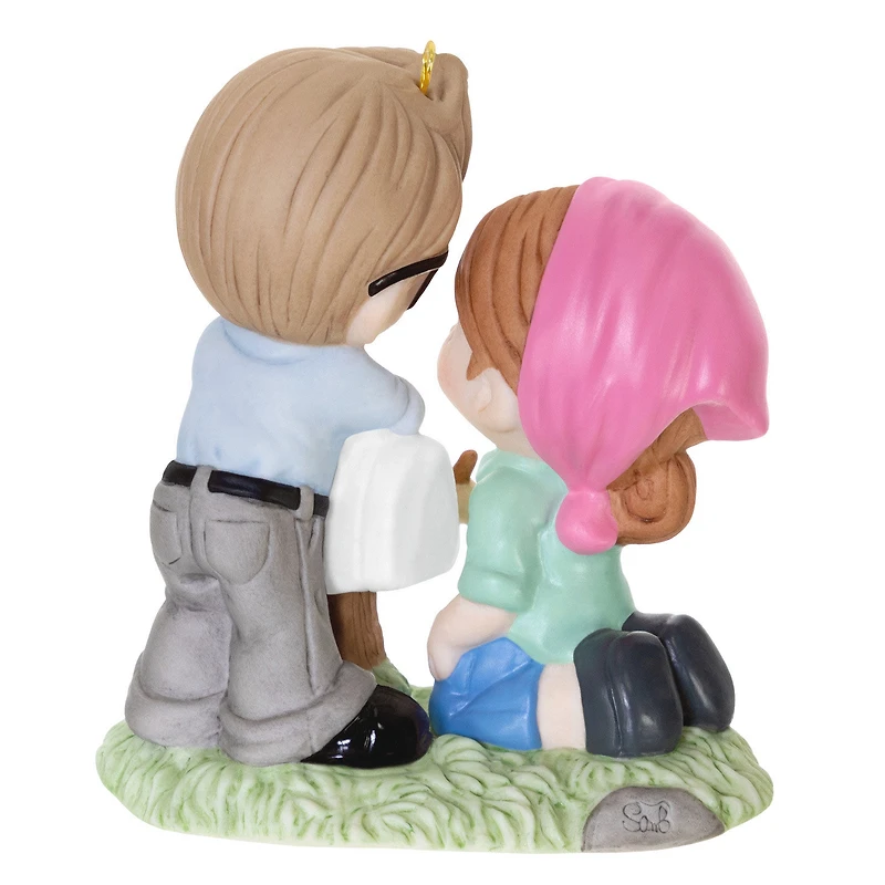 Disney/Pixar Precious Moments Up Carl and Ellie Porcelain Ornament for only USD 55.99 | Hallmark