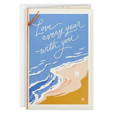 Love Every Year With You Anniversary Card for only USD 5.99 | Hallmark