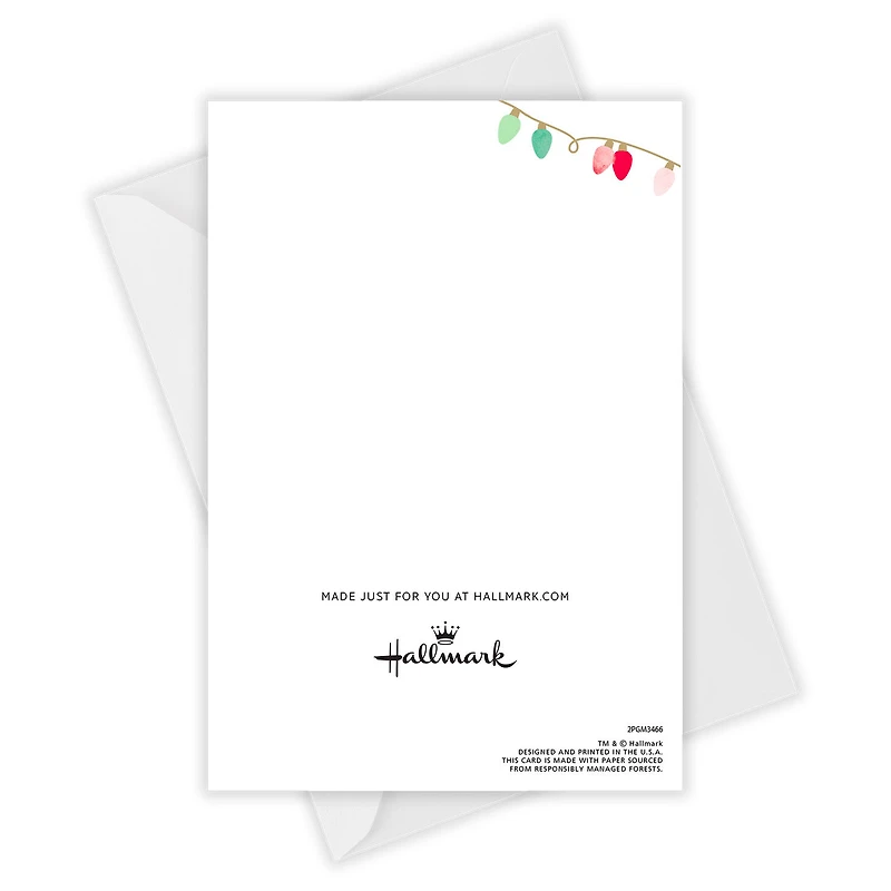 Whimsical String Lights Custom Christmas Card for only USD 4.99 | Hallmark