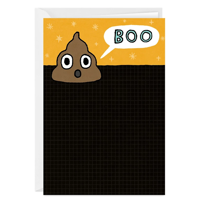 Boo Poo Funny Custom Halloween Card for only USD 4.99 | Hallmark