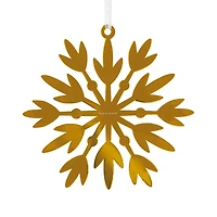 Signature Gold Snowflake Metal Hallmark Ornament for only USD 19.99 | Hallmark