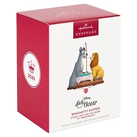 Disney Lady and the Tramp 70th Anniversary Spaghetti Supper Ornament for only USD 33.99 | Hallmark