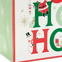 9.6" Vintage Santa Ho Ho Ho Medium Christmas Gift Bag for only USD 3.49 | Hallmark