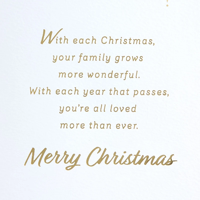 You're All Loved So Much Christmas Card for Son and Family for only USD 7.99 | Hallmark