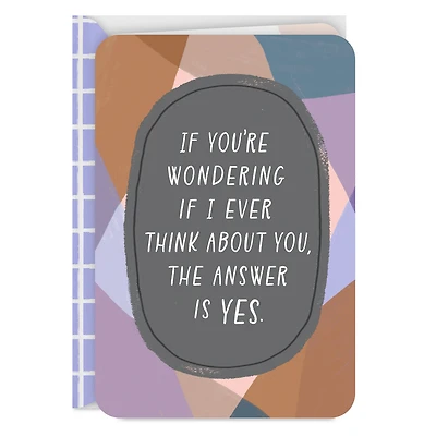 You're Always on My Mind Thinking of You Card for only USD 2.99 | Hallmark