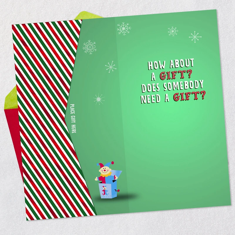 Elf Need a Gift? Funny Money Holder Christmas Card for only USD 2.99 | Hallmark