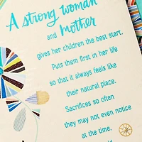 Geometric Flower Thanks and Love Card for Mom for only USD 7.99 | Hallmark