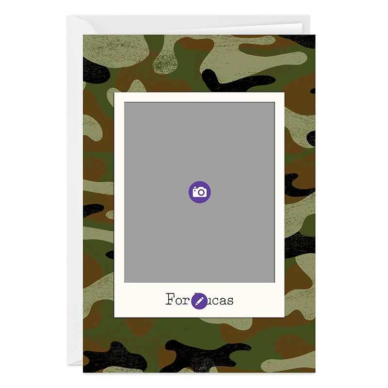 Camo Design Custom Card for only USD 4.99 | Hallmark