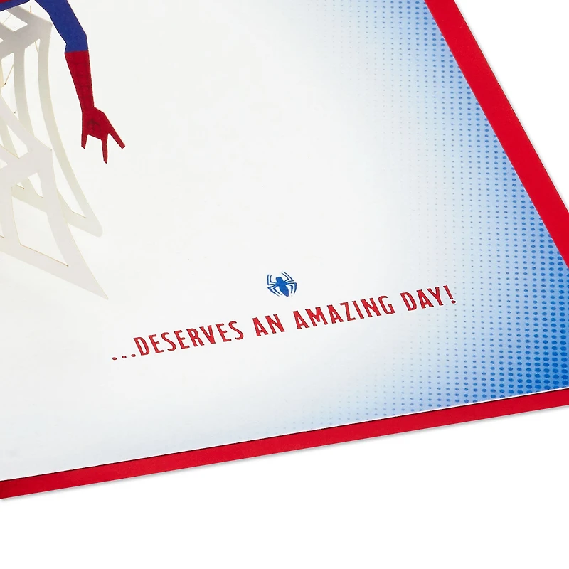 Marvel Spider-Man You Deserve an Amazing Day 3D Pop-Up Card for only USD 14.99 | Hallmark