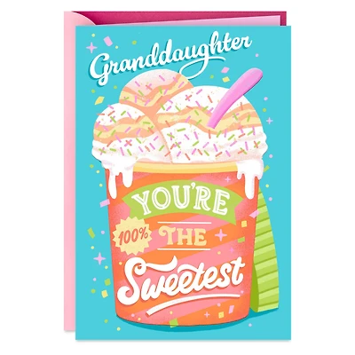 You're the Sweetest Birthday Card for Granddaughter for only USD 2.99 | Hallmark