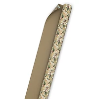 Kraft Greenery/Brown Flecks Holiday Reversible Wrapping Paper Roll, 22.5 sq. ft. for only USD 4.99 | Hallmark