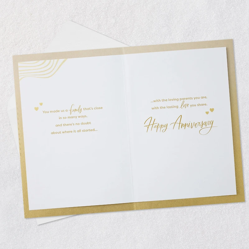 Your Love Has a Ripple Effect Anniversary Card for Parents for only USD 7.59 | Hallmark