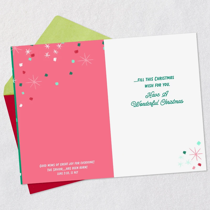 Love and Joy to Fill Your Heart Religious Christmas Card for Goddaughter for only USD 2.99 | Hallmark