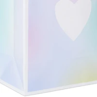 9.6" Iridescent Heart Medium Valentine's Day Gift Bag With Tissue Paper for only USD 6.99 | Hallmark