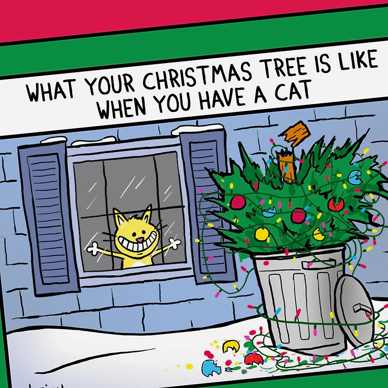 Decorating When You Have Pets Funny Christmas Cards, Pack of 6 for only USD 6.99 | Hallmark