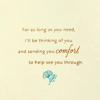 Sending You Comfort Encouragement Card for only USD 4.59 | Hallmark