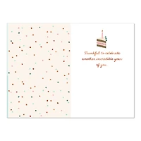 Love You Heart-Shaped Cake Romantic Birthday Card for only USD 7.59 | Hallmark