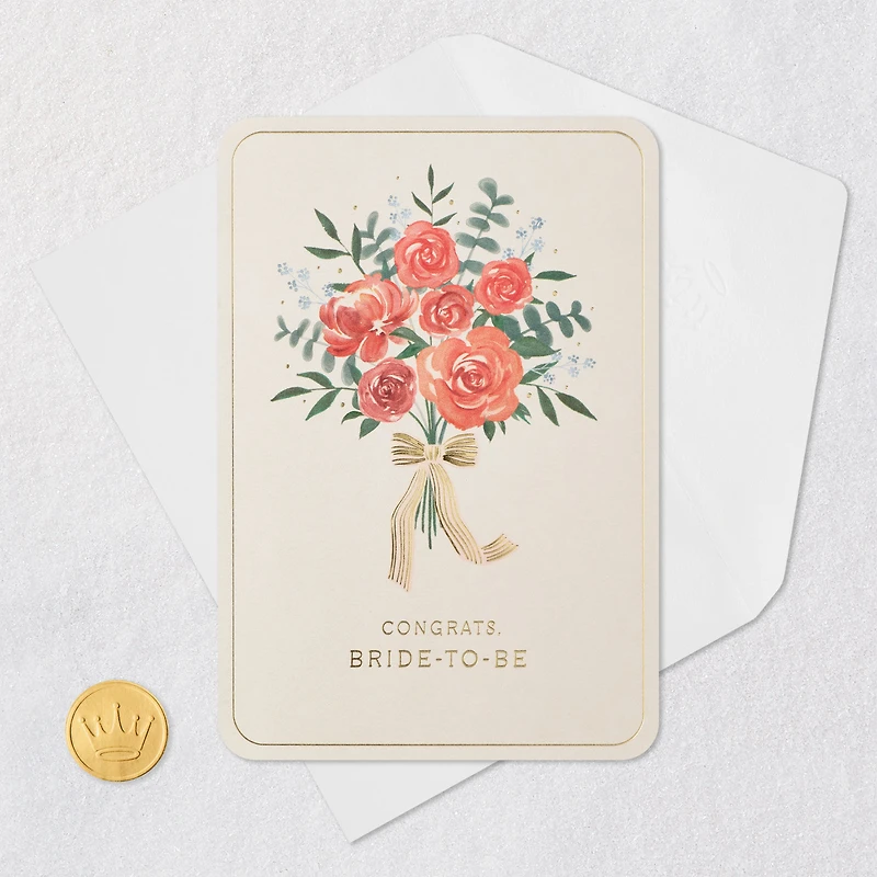 So Happy To Celebrate You Wedding Shower Card for Bride-to-Be for only USD 5.59 | Hallmark