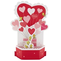 Peanuts® Snoopy and Woodstock Happy Heart Day Musical 3D Pop-Up Valentine's Day Card With Light for only USD 9.99 | Hallmark