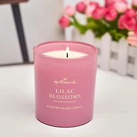 Lilac Blossoms Scented Pink Glass Candle, 8 oz. for only USD 19.99 | Hallmark