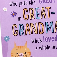 Greatly Nice and Nice to Hug Mother's Day Card for Great-Grandma from Kids for only USD 5.59 | Hallmark