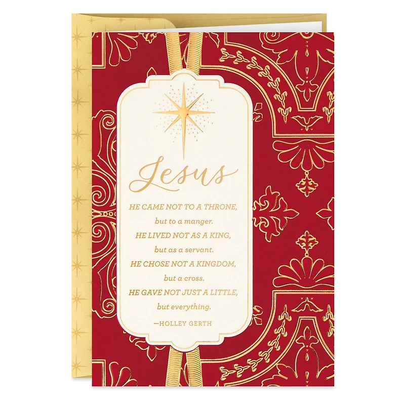 Jesus Gave Everything Religious Boxed Christmas Cards, Pack of 16 for only USD 15.49 | Hallmark