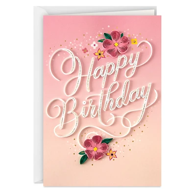 The Loveliest Reason to Celebrate Quilled Paper Handmade Birthday Card for only USD 13.59 | Hallmark
